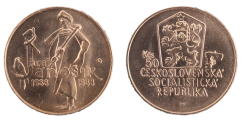 50 Kčs 1988 Třísté výročí narození Juraja Jánošíka