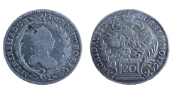 20 krejcar Marie Terezie 1764 Praha