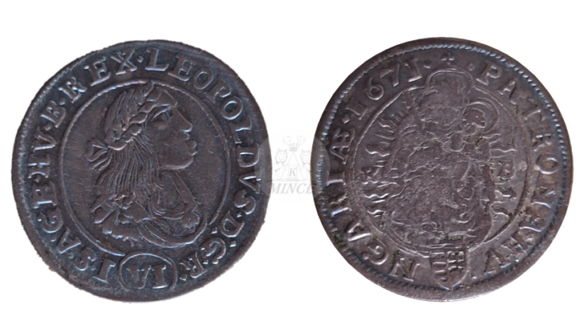 6 krejcar 1671 Kremnica