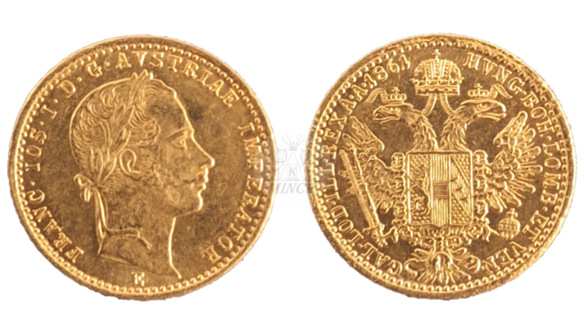 dukát 1861 Karlsburg