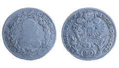 20 krejcar Josef II. 1782 B Kremnica