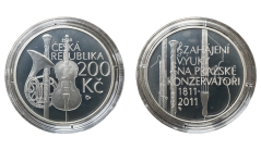 200 Kč 2011 Proof