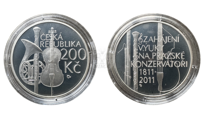 200 Kč 2011 Proof