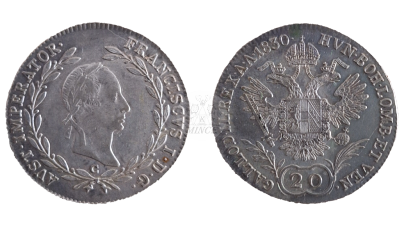 20 Krejcar 1830 C