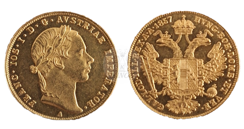 Dukát František Josef I. 1857 A