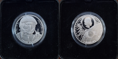 Stříbrná mince První člověk ve vesmíru 2021 PROOF