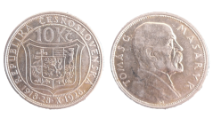10 Kč 1928 