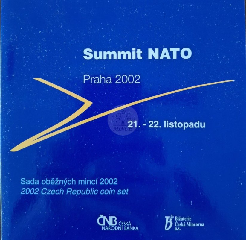 Sada oběžných mincí ČR 2002 Summit NATO Praha
