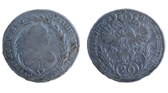 20 krejcar Marie Terezie 1776 EvS.-I.K. Praha 20 krejcar Marie Terezie 1776 EvS.-I.K. Praha