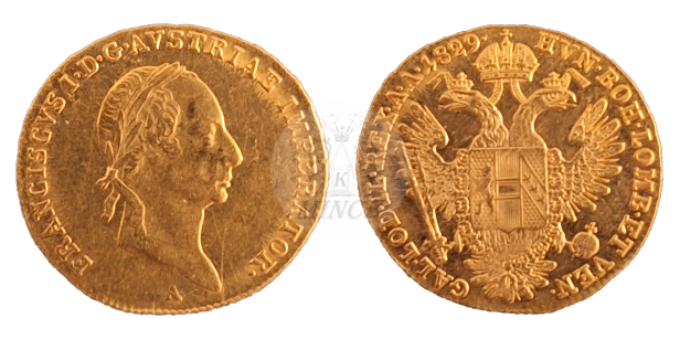 Dukát František I. 1829 Vídeň 