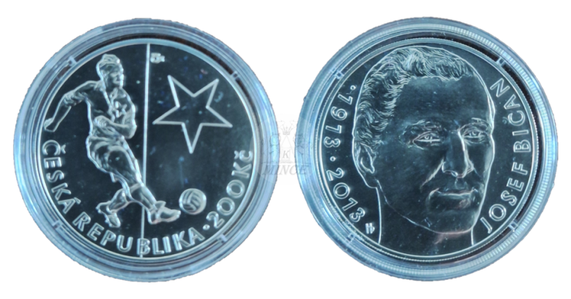 200 Kč 2013 100. výročí narození Josefa Bicana