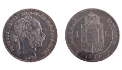 Forint 1879 KB František Josef I. 