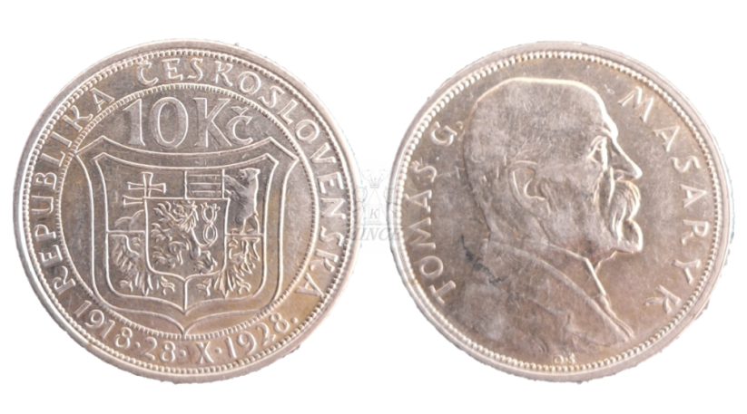 10 Kč 1928 
