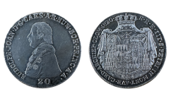 20 krejcar 1820 Rudolf Jan
