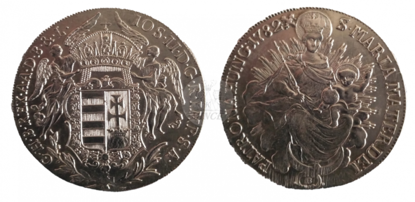 Tolar Josef II. 1782 B Kremnica