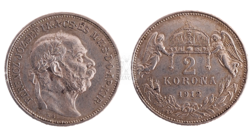 2 koruny 1912 KB 