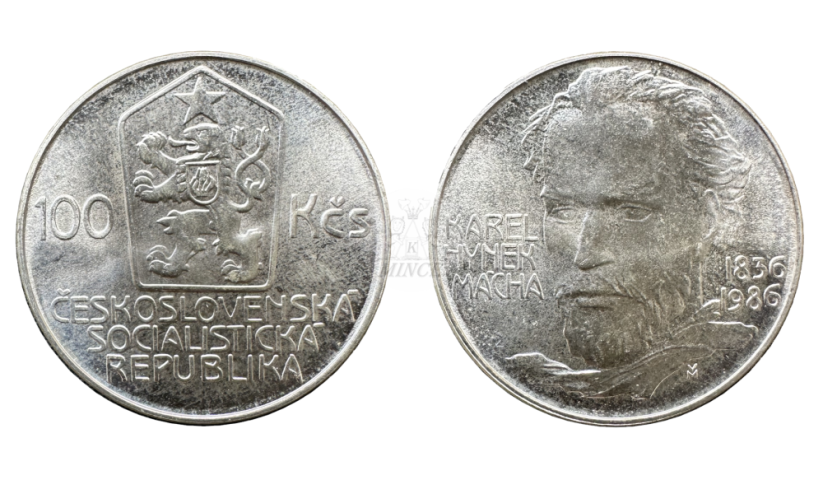 100 Kčs 1986 Mácha