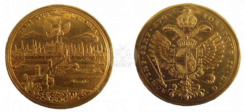 5 dukát Josef II. Regensburg