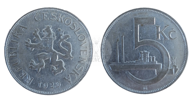 5 Kč 1929