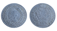 20 krejcar František I. Štěpán Lotrinský 1764 WI Vídeň