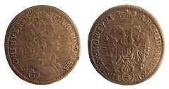 groš Karel VI. 1721 Praha