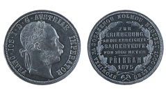 florin 1875 Příbram florin 1875 Příbram