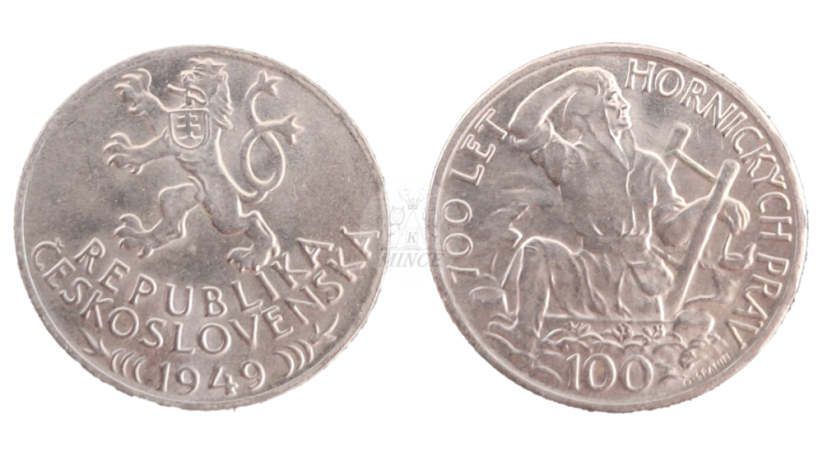 100 Kčs 1949 Jihlava