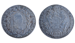 20 krejcar Josef II. 1787 B Kremnica