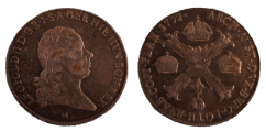 Tolar křížový Leopold II. 1792M