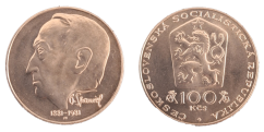 100 Kčs 1981 Sté výročí narození Otakara Španiela