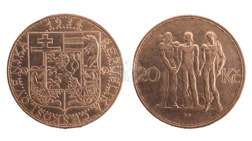 20 Kč 1934