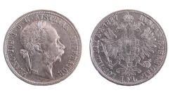 Florin 1887 František Josef I.