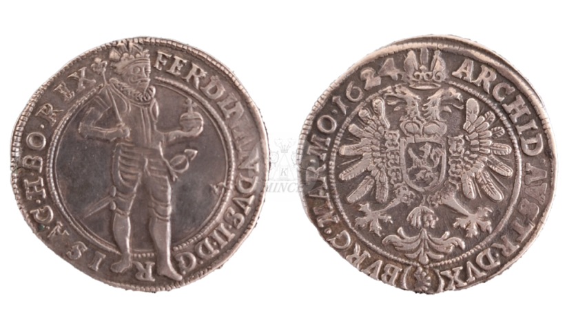 1/2 tolar 1624