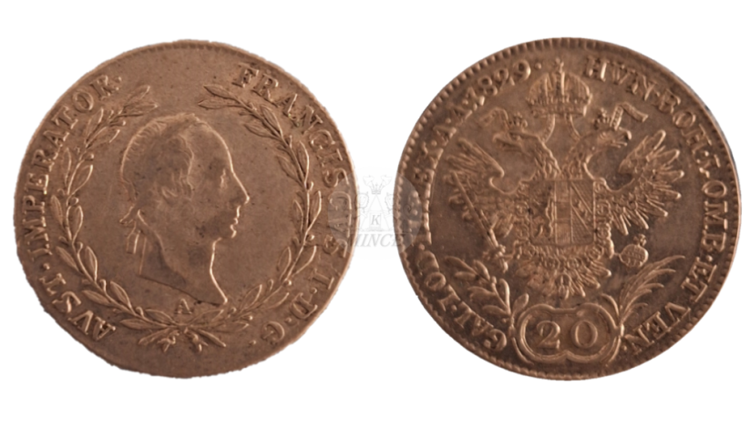 20 krejcar 1829 A František I.
