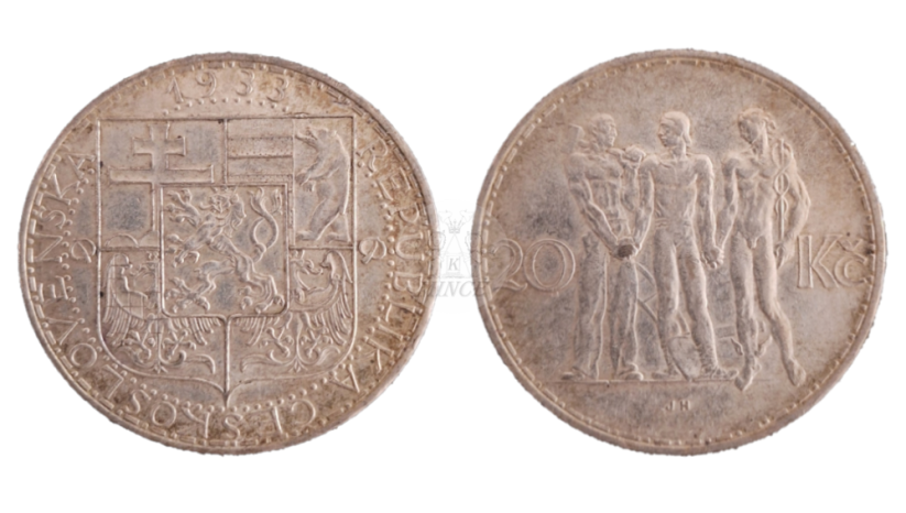 20 Kč 1933