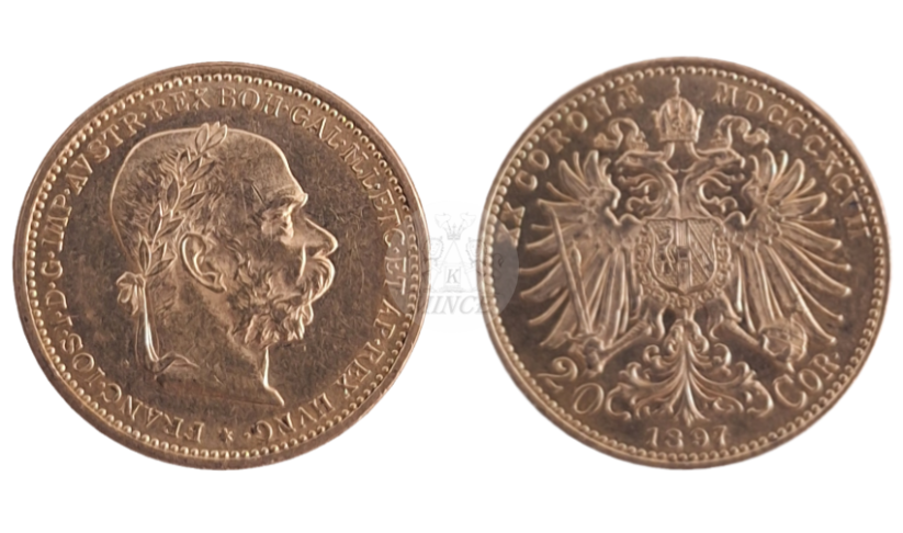 20 koruna 1897