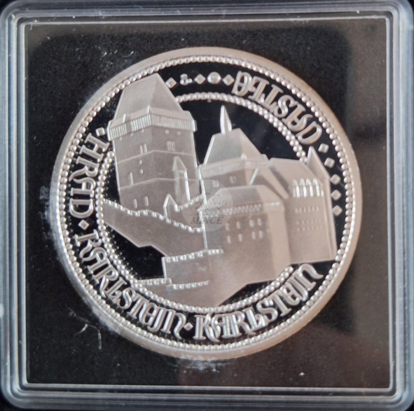 medaile Karlštejn PROOF