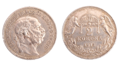 2 koruny 1912 KB František Josef I. 2 koruny 1912 KB František Josef I.