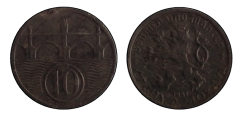 10 haléřů 1941 Protektorát Čechy a Morava