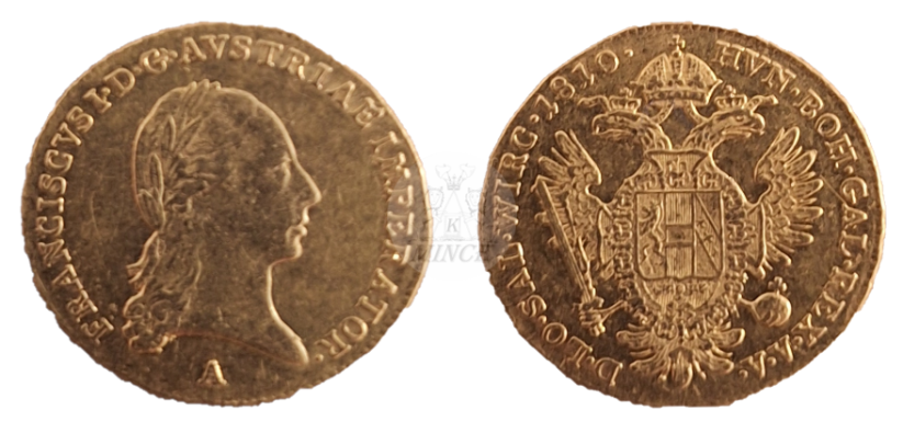 Dukát František I. 1810 A Vídeň