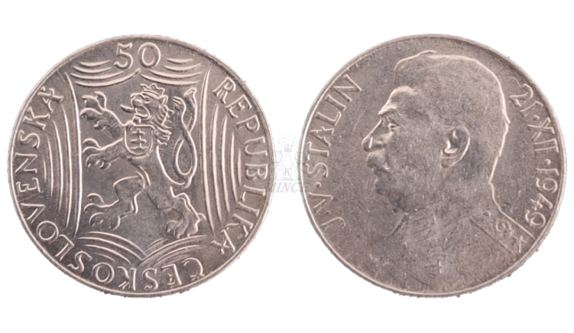 50 Kčs 1949 J. V. Stalin
