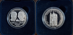 Stříbrná medaile Summit Obama - Medveděv 2010 PROOF