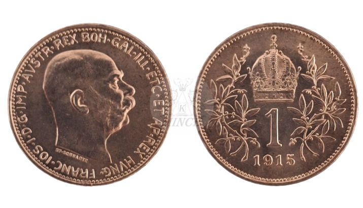 koruna 1915 Vídeň