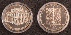 200 Kč 1996 Sté výročí zahájení činnosti České filharmonie