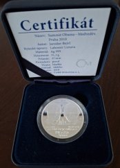 Stříbrná medaile Summit Obama - Medveděv 2010 PROOF