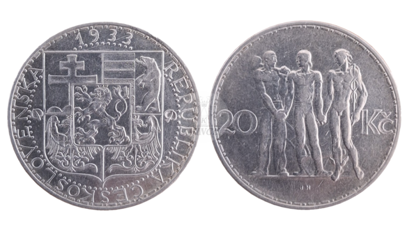20 Kč 1933