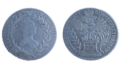 20 krejcar Marie Terezie 1765 Vídeň 20 krejcar Marie Terezie 1765 Vídeň