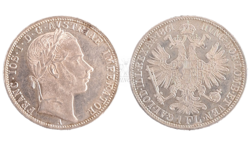 Zlatník 1861 A František Josef I.