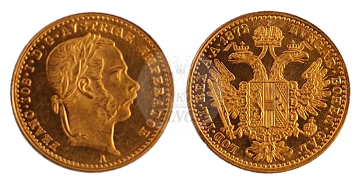 Dukát František Josef I. 1872 A