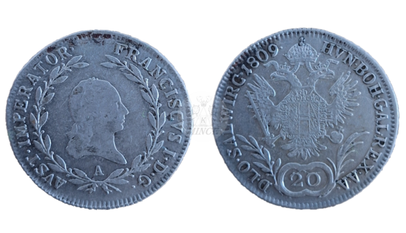 20 Krejcar František I. 1809 A Vídeň